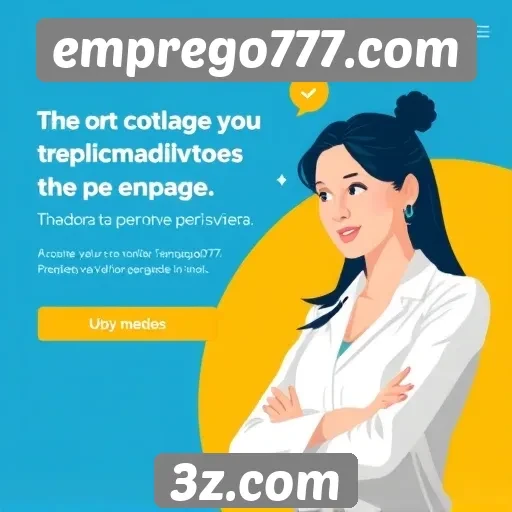 Vantagens de usar emprego777 para busca de emprego