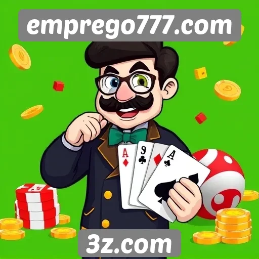 A variedade de jogos disponíveis no portal emprego777